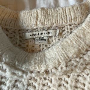 American eagle cozy crew neck sweater